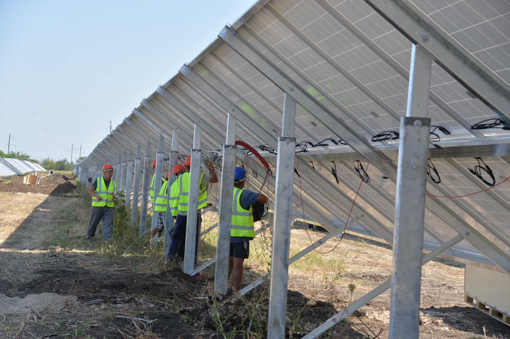 В Саратовской области запустили первую солнечную электростанцию