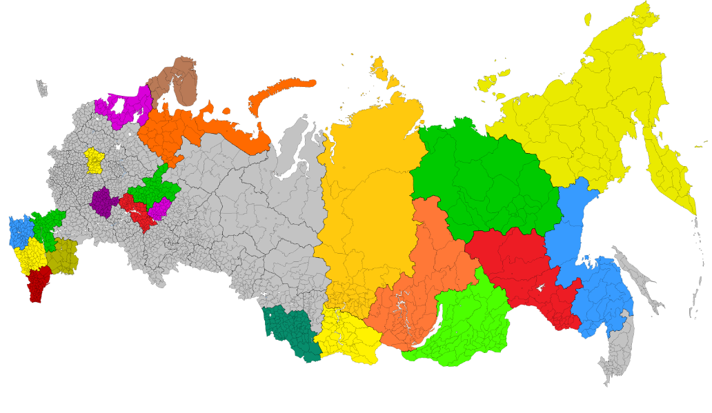 01 регион карта